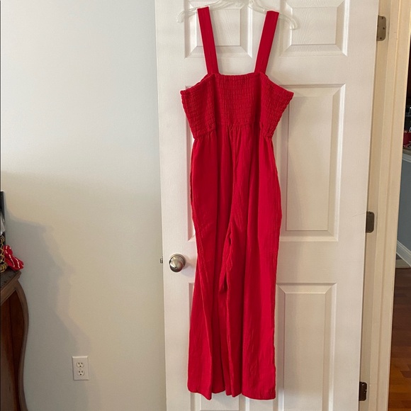 Quince Jumpsuit size XL with wide ham inseam 27” bust 38/40 elastic adjustable - Picture 5 of 12